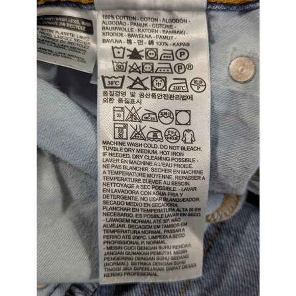 LEVI'S! "DISTRESSED" RELAXED FIT 505 PERFECT FADE STRAIGHT LEG JEANS! SZ 36X32 - Picture 9 of 10